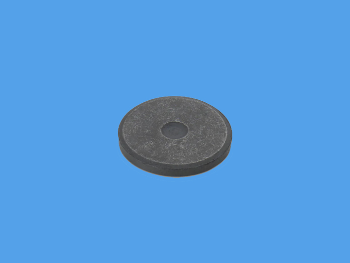 Y10同性单面磁化铁氧体磁铁圆形 D25mm x 4mm
