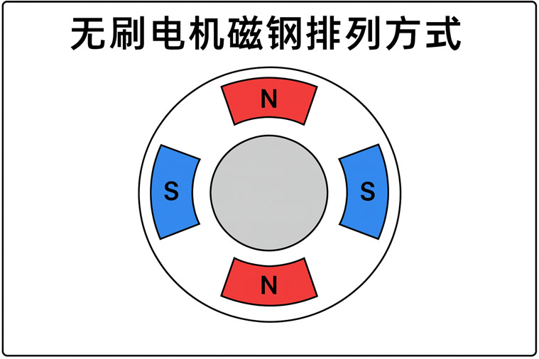 无刷电机磁铁安装的几个重要要求